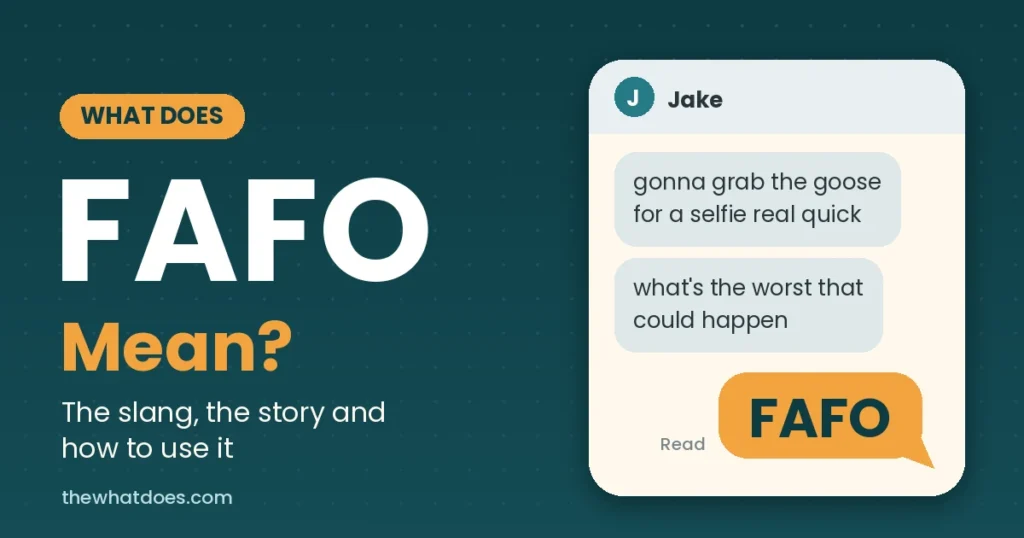 What Does FAFO Mean