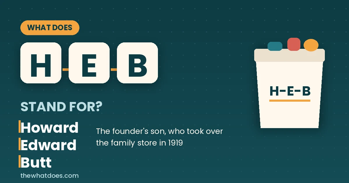 What Does HEB Stand For