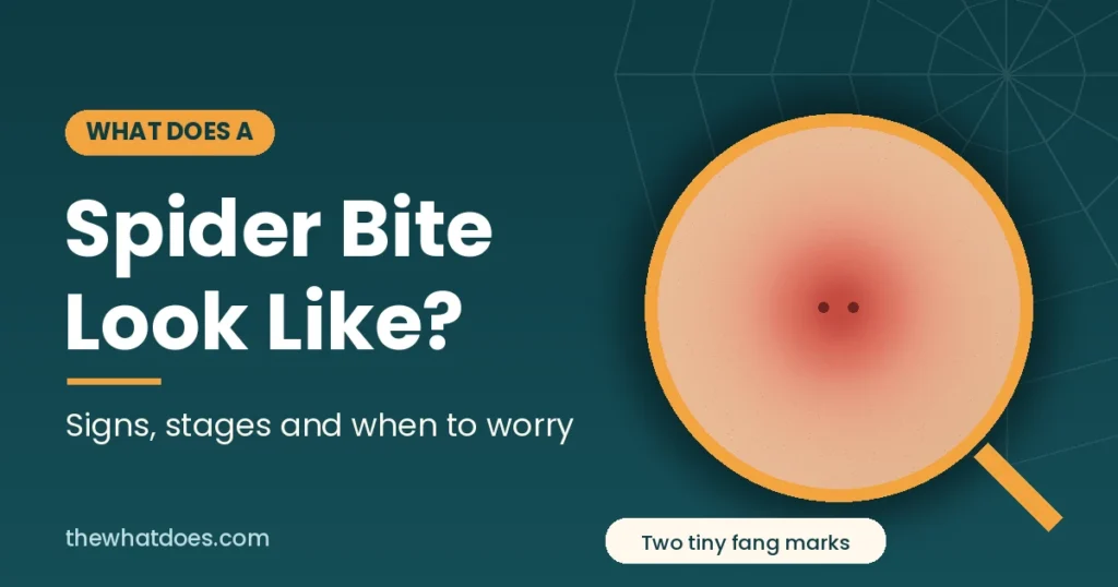 What Does a Spider Bite Look Like